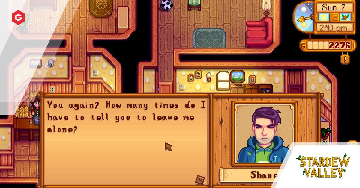 Stardew Valley Shane Romance Guide Schedule Love Likes Neutral Dislikes Hates Heart Events And More