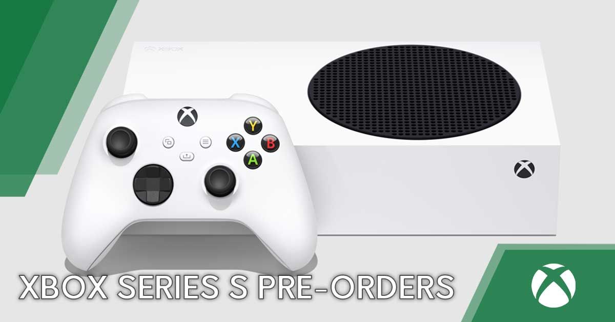 Xbox Series S Pre Order Live Argos Tesco Currys John Lewis Uk Stock Check For Microsoft S