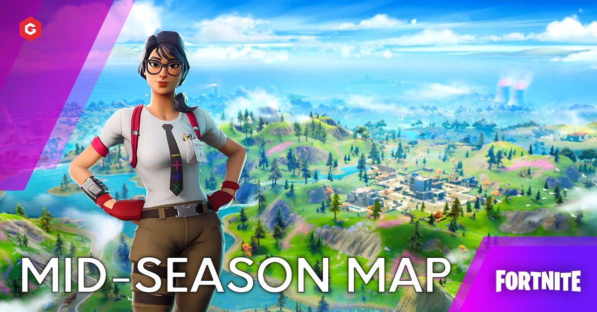 Fortnite Chapter 2 Season 3 Leaked Mid Season Map Changes Sea Levels Sinking New Pois And
