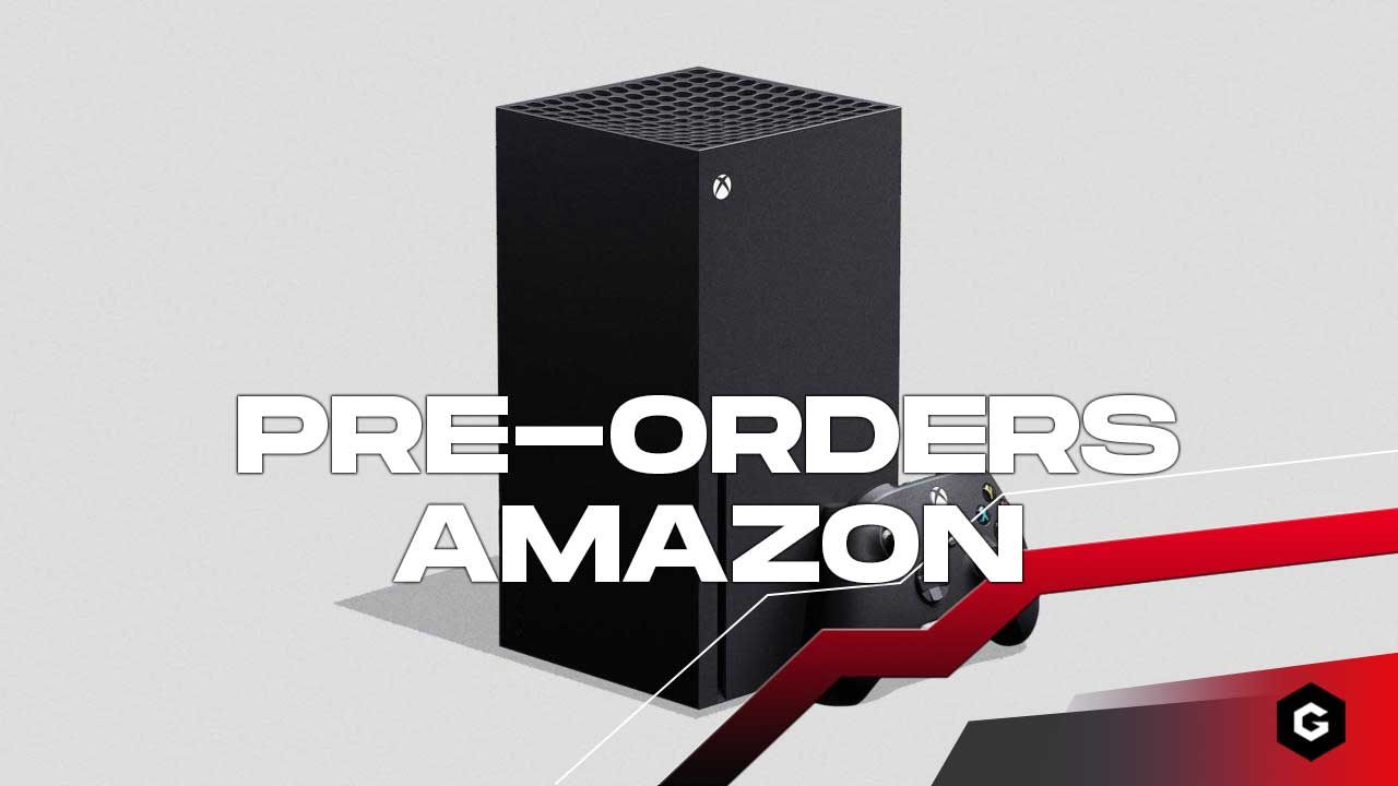 amazon pre order xbox series x