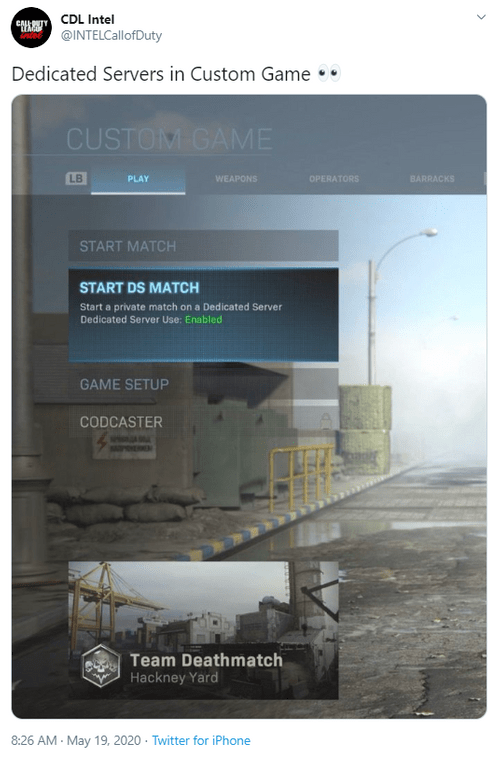 Modern Warfare Dedicated Servers Added To Private Matches